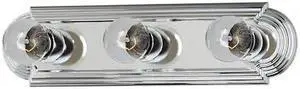 MAXIM 7123PC Essentials 3-Light 18" Wide Polished Chrome Vanity Light