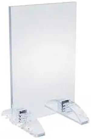 AZAR DISPLAYS 132726 4" x 6" Vertical/Horizontal Dual-Stand, PK10