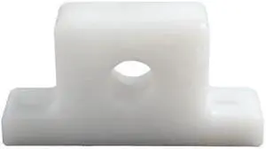 CLESCO PBUH-UH-050 PBUH-UH-050 UHMW-PE Pillow Block Bearing, Solid Rigid