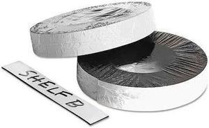 Baumgartens Dry Erase Magnetic Label Tape White 1" x 50 ft. 66151