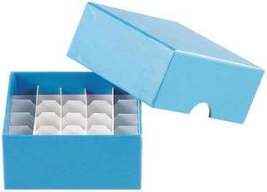 HEATHROW SCIENTIFIC 120519 Carboard Cryogenc Tube Storage Box,PK200