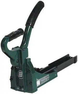 PARTNERS BRAND ST111 Manual Stick Feed Carton Stapler, 3/4", Green/Black, 1/Each