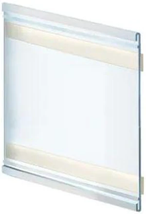 AZAR DISPLAYS 199620 6"W x 6"H Adhesive-Back Nameplate, PK10 AZAR DISPLAYS 199620 6"W x 6"H Adhesive-Back Nameplate, PK10