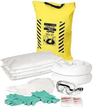 CHEMSORB SP30GA-COM Spill Kit, 5 gal Volume Absorbed per Kit, 5 gal Capacity, CHEMSORB SP30GA-COM Spill Kit, 5 gal Volume Absorbed per Kit, 5 gal Capacity,