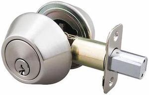 EZ-FLO EASTMAN 57782 Deadbolt,Steel,2-3/8" or 2-3/4" Backset