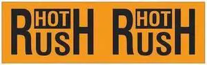 TAPE LOGIC DL3141 Tape Logic® Labels, "Hot Rush", 3" x 10", Fluorescent Orange,