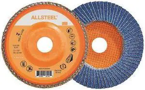 WALTER SURFACE TECHNOLOGIES 13W451 Allsteel Wire Brush Knot Twist Wheel 4-1/2"