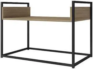 MANHATTAN COMFORT 119AMC152 Rectangle Ellis Coffee Table, 27.76 W, 17.52 L,