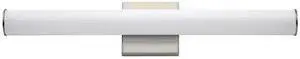 MAXIM 52102SN Rail 1-Light " Wide Satin Nickel Vanity Light