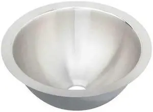 ELKAY ELUH16LV Sink, Undermount Mount, 0 Hole, 16" x 16", Lustrous Satin