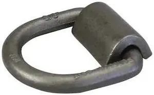 US CARGO CONTROL FH21458 5/8" Lashing Ring Weld On Forged Mounting Ring -