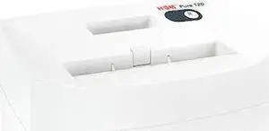 HSM Pure 120c Paper Shredder,Cross-Cut,White,5.3 gal.
