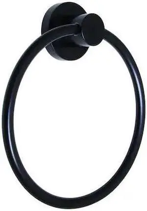 SPEAKMAN SA-2703-MB SA-2703-MB Vector Hand Towel Ring in Matte Black