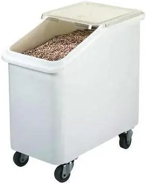 CAMBRO EAIBS27148 Ingredient Bin 27 gal. Slant Top White
