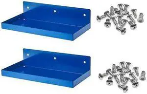 TRITON PRODUCTS 76126-2 12 In. W x 6 In. D Blue Epoxy Coated Steel Shelf for