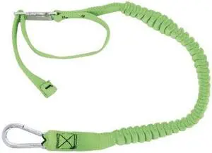 PEAKWORKS V856210 Tool Tethering System, 13" Wrist Lanyard, Green