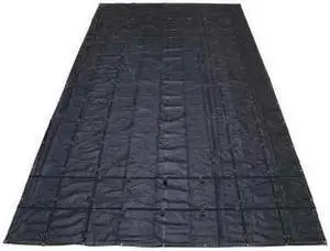 US CARGO CONTROL LST16274-BLK Tarp, Black, PVC Coated Polyester
