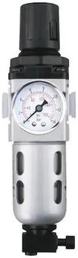 K-TOOL INTERNATIONAL FRC139134-S/G Filter-Regulator Combo Miniture 1/4 Npt