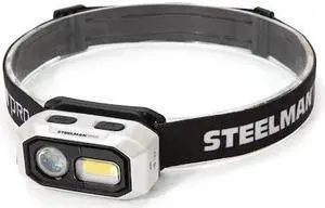 STEELMAN 60739 300 Lumen Motion-activated LED Rechargeable Headlamp