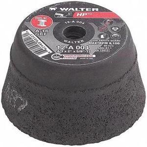 WALTER SURFACE TECHNOLOGIES 12A004 Cup Grinding Wheel,T11,4"x5/8"-11"