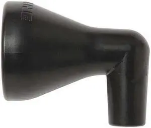 LOC-LINE 59878-BLK Nozzle, Black, 1/4" 90 Degree, PK20