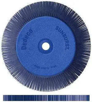 DEDECO 1911 SUNBURST 8'' X 1'' TS BLUE 400 GRIT (A/O) 1/UNIT