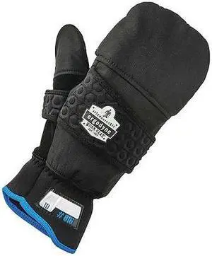 PROFLEX BY ERGODYNE 816 Thermal Gloves, Synthetic Leather Palm, Fleece Lining,