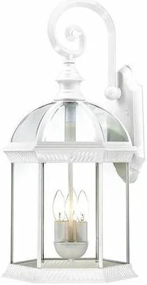 NUVO 60-4967 Boxwood 3-Light 26 in. Outdoor Wall with Clear Beveled Glass NUVO 60-4967 Boxwood 3-Light 26 in. Outdoor Wall with Clear Beveled Glass