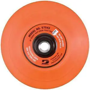 DYNABRADE 57543 Non-Vacuum,Dsc Pad,6"