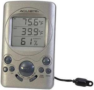 Acu-Rite 00891 Indoor/Outdoor Digital Thermometer with Indoor Humidity Display