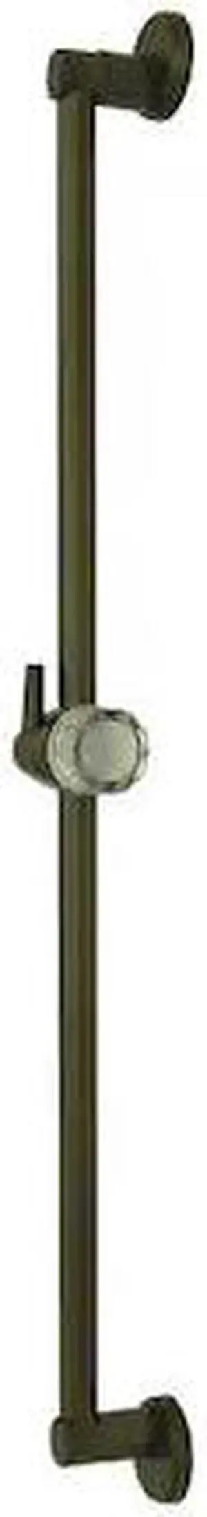 SHOWERSCAPE K180A5 24" Shower Slide Bar W/ Pin Wall Hook, Oil Rubbed Bronze