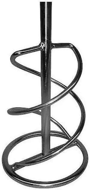 BN PRODUCTS USA BNR004-140 Mixing Paddle,With Holes,Silver