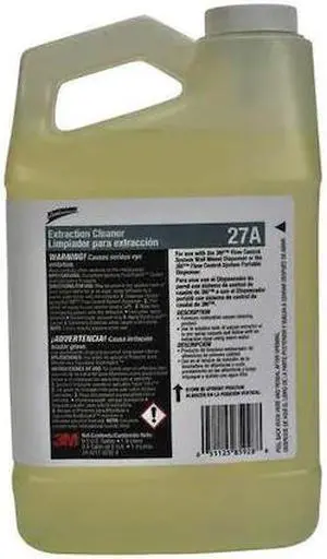 3M 27A Carpet Extraction Cleaner, 0.5 gal. Jug