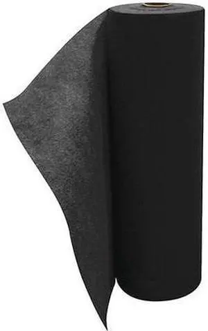 PARTNERS BRAND SORB380 High Traffic Sorbent Mat, 36" x 300', Gray, 1/Case