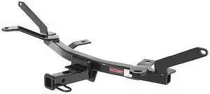 CURT 11329 Trailer Hitch,1-1/4" Rcvr,Class 1,11329