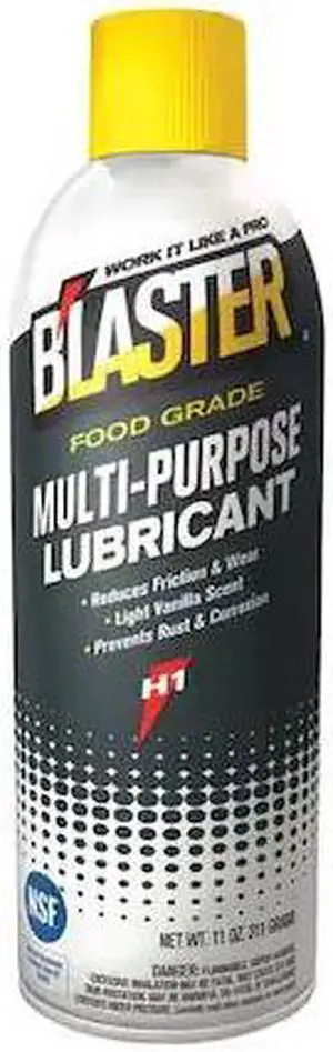 BLASTER 16-MPL-FG Multipurpose Lubricant, 16 oz, Aerosol Can, Petroleum