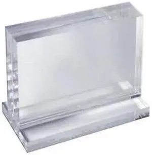 AZAR DISPLAYS 104512 The Imperial Collection: Acrylic Block on Acrylic 7"W X 5"H