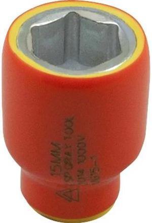 GRAY TOOLS M604.5-I 4.5mm X 1/4" Drive, 6 Point Standard Length, 1000V Insulated