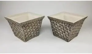 RED STAR FM-SBWP Square Planter, PK2