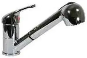 SCANDVIK 10871 10871 Single Lever Galley Faucet w Pull-Out Sprayer,5Ft