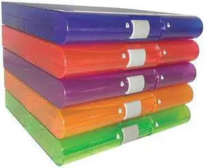 HEATHROW SCIENTIFIC 120593 Prem Plus Slide Box,100-Place,Assrtd,PK5