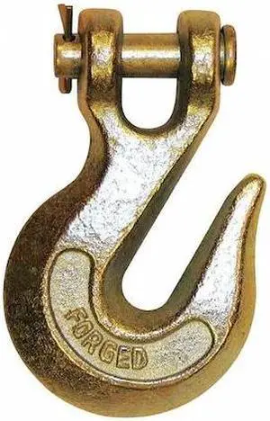 KINEDYNE 101-10312GRA Grab Hook,Silver,3/8 in. Trade Size