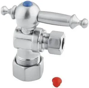 VINTAGE CC53301TL CC53301TL 5/8" X 3/8" OD Comp Angle Stop with Handle