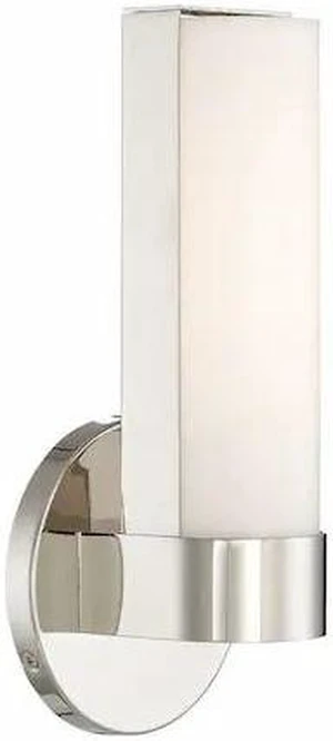 NUVO 62-721 Bond Single 9-1/2 in. LED Vanity White Acrylic Lens Polished NUVO 62-721 Bond Single 9-1/2 in. LED Vanity White Acrylic Lens Polished
