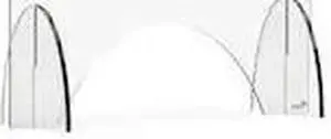 ROSSETO SERVING SOLUTIONS AG008 Avant Guarde 24x28 Acrylic Sneeze Guard with