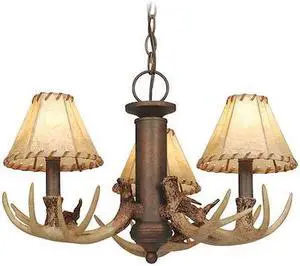 VAXCEL LK33053WP Lodge 3L Light Kit (Dual Mount) Patina