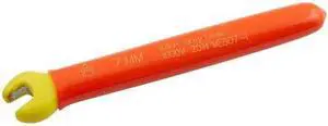 GRAY TOOLS MEBO7-I 1000V Insulated Open End Wrench, 7mm, 1000V Insulated