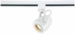 NUVO TH411 1-Light, LED, 12W Track Head, Pinch Back, White, 24 Deg. Beam