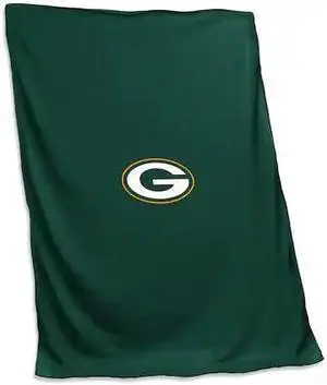LOGO BRANDS 612-74 Green Bay Packers Sweatshirt Blanket