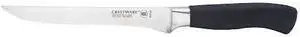 CRESTWARE KN140 Boning Knife,Straight,6 in. L,Black